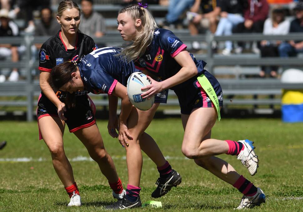 Georgia Horniman was a standout on the field for the Dungowan Cowgirls in 2022, and crucial in their run to the grand final. Picture by Gareth Gardner.