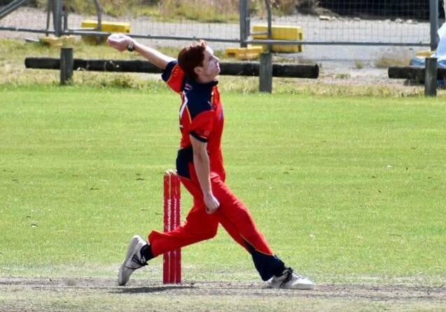 Harvey in action for Central North at the recent Country Colts.