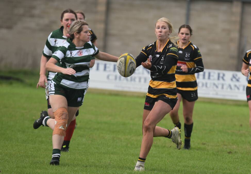 Three years after turning her hand to rugby, Shae Partridge has now won two premierships and the player of the grand final accolades. Picture by Samantha Newsam 