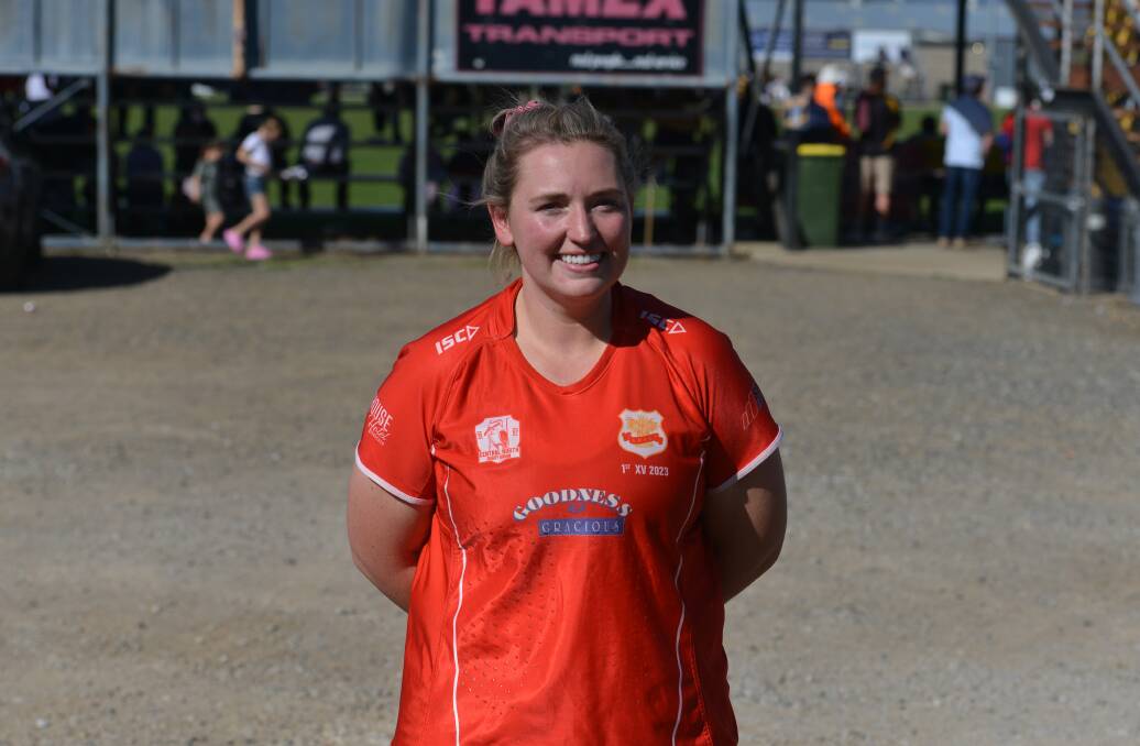 Abby Nortrup can't wait to lead Gunnedah into their third Central North women's grand final on Saturday. Picture by Samantha Newsam