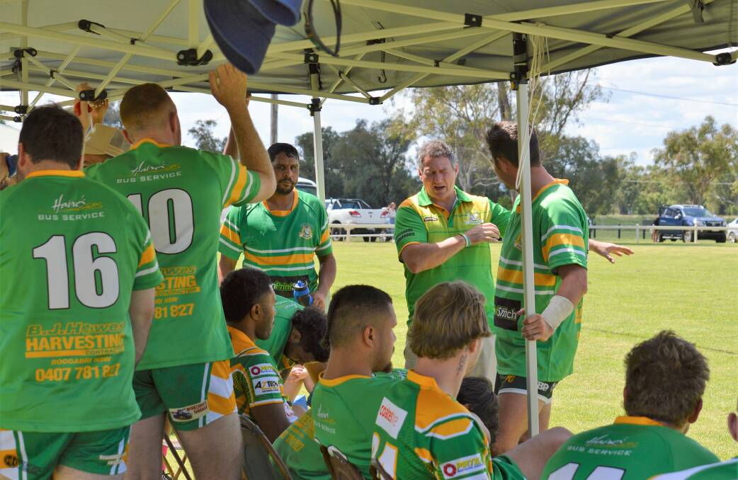 Preparations finalised: Boggabri coach Shane Rampling says they have a few things to work on before their season opener against Narrabri. Photo: Boggabri & District Rugby League Football Club Facebook