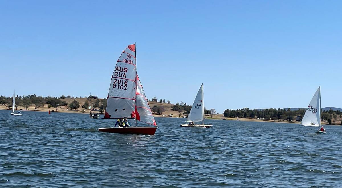 Lake Keepit held its Vice-Commodore's Plate on Sunday. Picture Jeannette Bucher