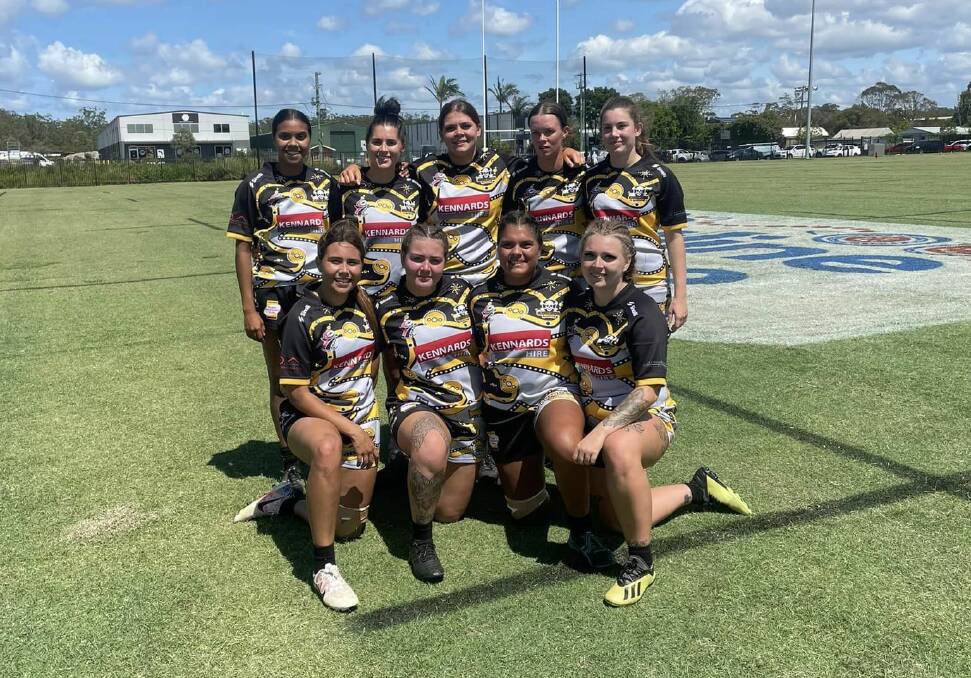 The Pirates women took out the recent Ella 7s. Picture Pirates Rugby Club Tamworth Facebook
