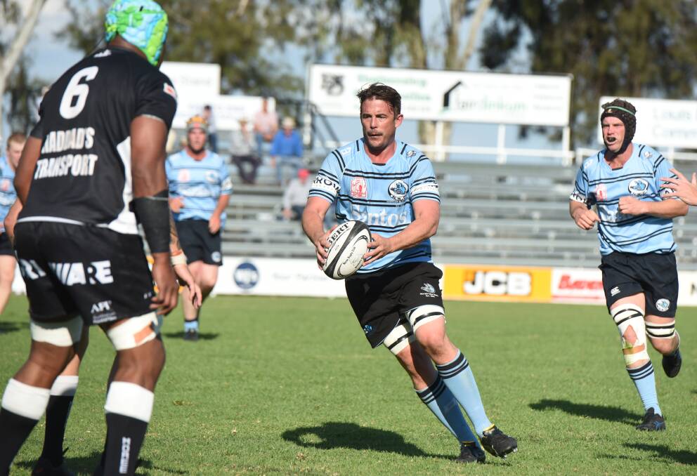 Todd Farrer was called up to start in the second row for the Blue Boars. 