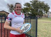 Last month's NSW Country Championships were another step for Rhiannan Adamson in her rugby journey. Picture by Samantha Newsam