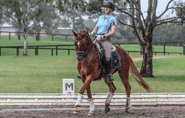 Riding high: Steph Skewes says she learnt a lot from her time down at the State Camp. Photo: Michelle A Smith Photography