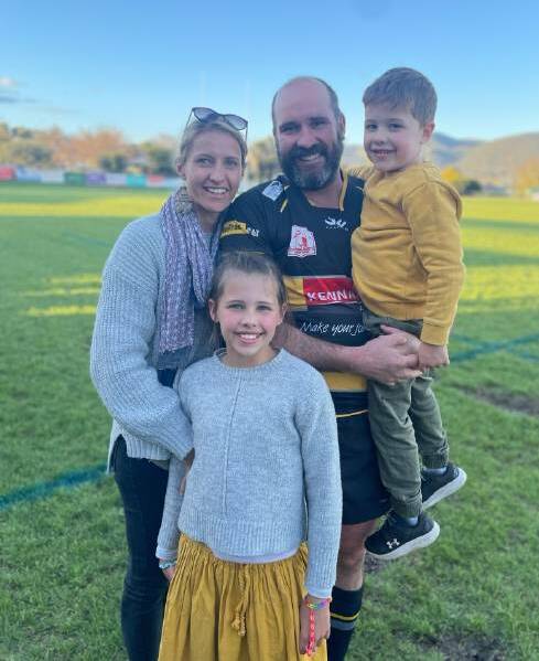 Starr is looking forward to watching daughter Nellie and son Chevy go about their sporting endeavours over the summer. File picture: Supplied