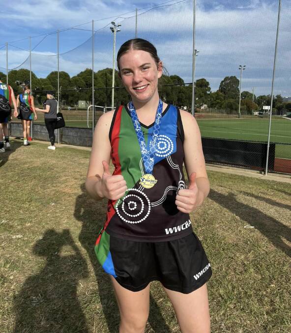 In late April, Anna played for Wagga Wagga at the state under 18s championships and helped them win Division 3.