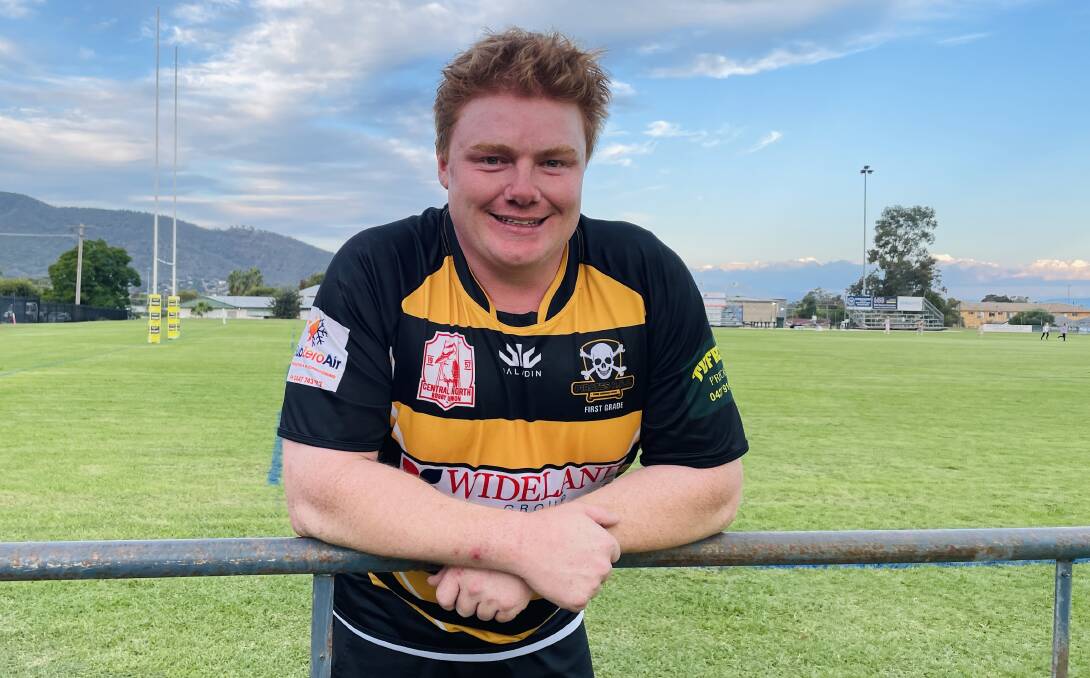 Henry Leslie is one of a few new faces for Pirates this season after swapping the red and white for black and gold.