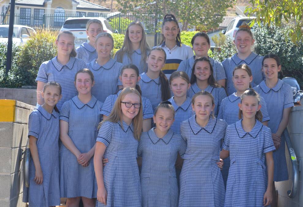 Top shots: In their first year in the competition, McCarthy's Years 7/8 and Years 9/10 teams have qualified for the state finals of the TAFE NSW Netball Schools Cup. 