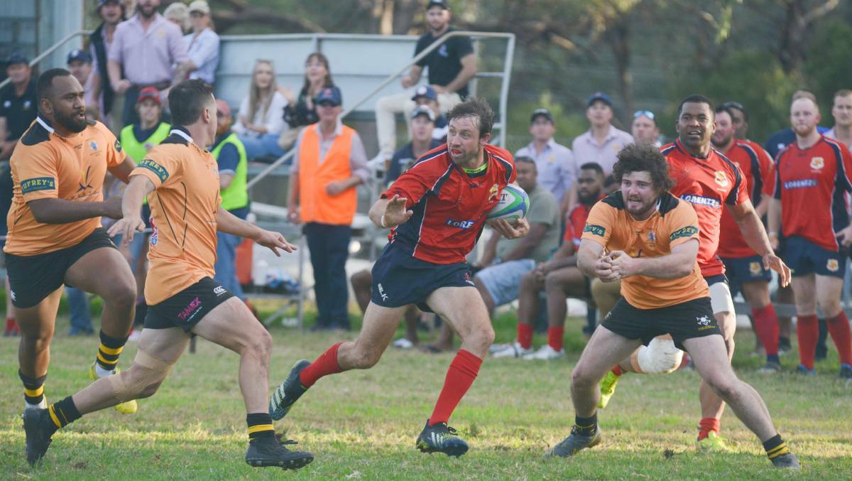 Counting down: Gunnedah captain James Perrett says this is probably the keenest he has been for a season for a long time. 
