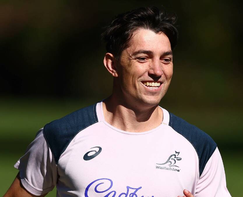 Former Inverell junior Jock Campbell is winging his way to Europe after being named in the Wallabies' Spring Tour squad. Picture Wallabies Facebook