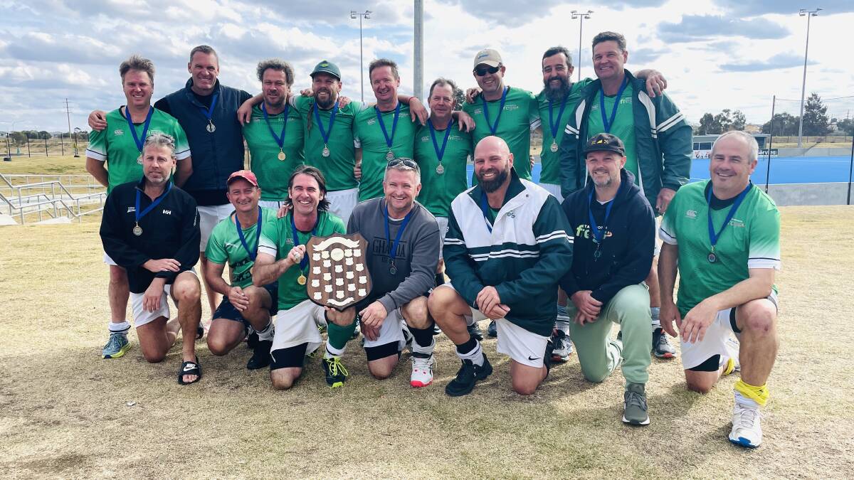 The Tamworth over 45s men have added another state title to the Frogs' burgeoning trophy cabinet the last 12 months.