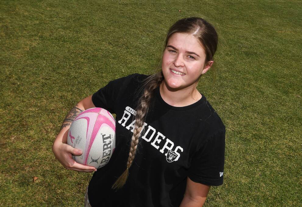 Isabel Davis is excited to dive into her first season of rugby. Picture by Gareth Gardner