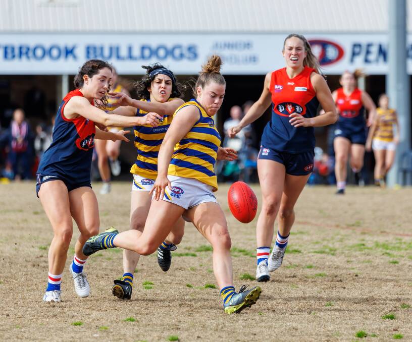 Daisy George had a great first season with Sydney University. Picture by Michelle Hauschild, My Colour is Red.