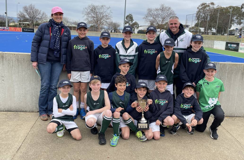 Drought-breakers: After 15 years the York Cup is back in Tamworth hands after the Frogs' under-11s were crowned A Division champions on Monday.