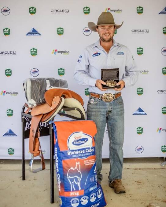 Young finished with quite a haul from the National Finals and Australian Campdraft Championships. Picture by Cowgirl Creative - T Palmer