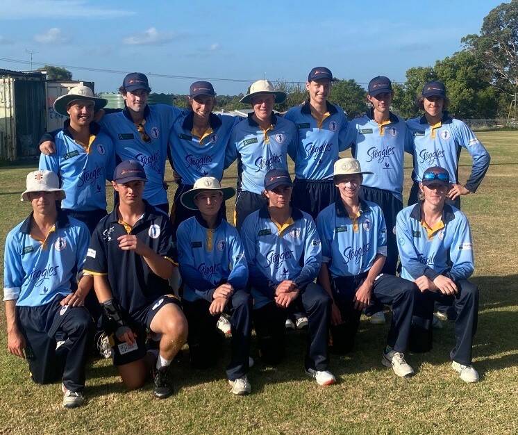 Tamworth Blue 17s coach Donny Lewington said they gave it a good crack in Sunday's Col Dent Shield final which was for most of the players their last game of junior rep cricket.