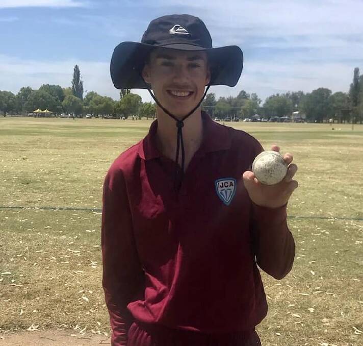 Inverell's Will Marshall claimed a five wicket haul against Coalfields. Picture Central North Cricket Facebook