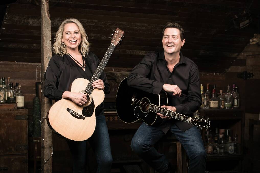 Adam Harvey says touring with best mate Beccy Cole is like going on a rollercoaster ride. Picture supplied