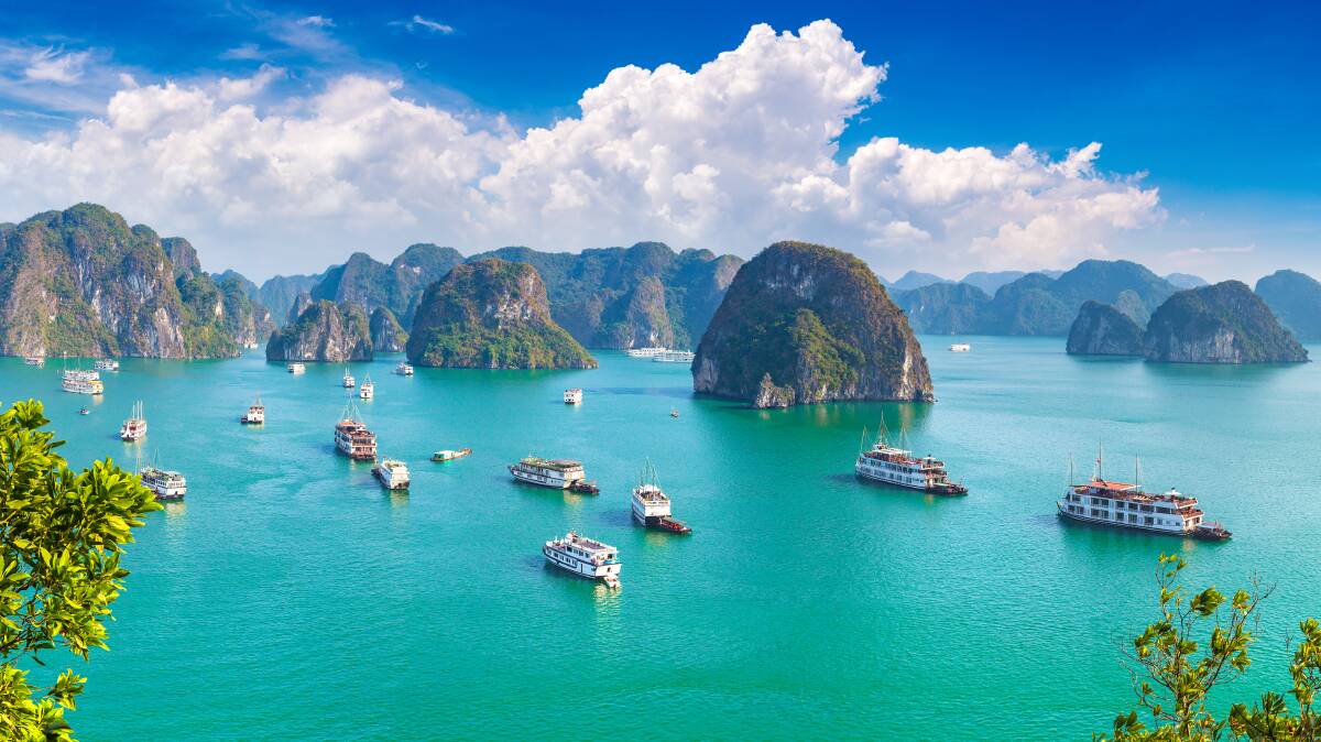 Vietnam's Halong Bay. Picture supplied