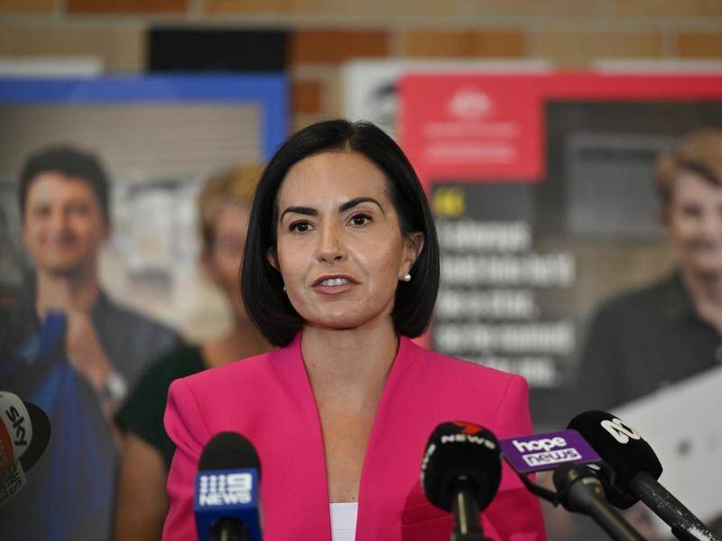 Education Minister Prue Car announced a 20 per cent drop in the number of teacher vacancies in NSW. (Dean Lewins/AAP PHOTOS)