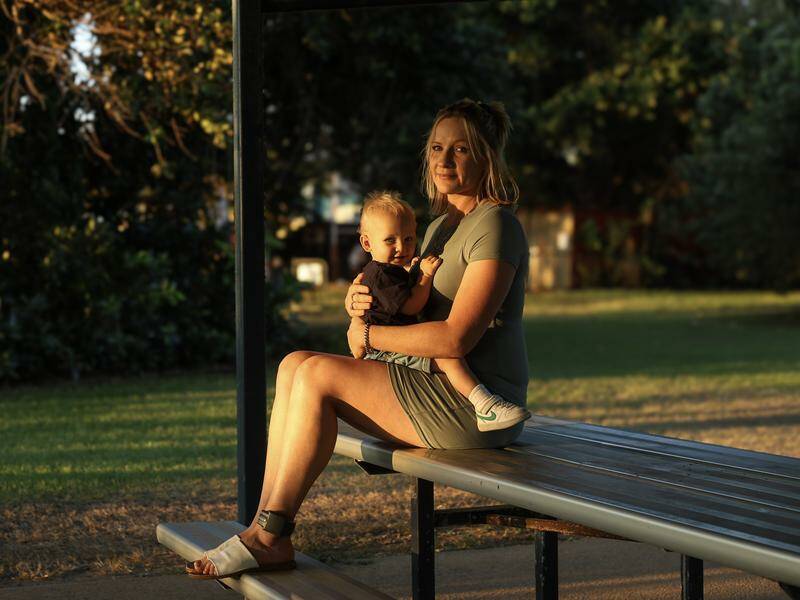 Crystal Roberts says being able to keep her baby with her in prison allowed her to reform her life. Photo: (A)manda Parkinson/AAP PHOTOS