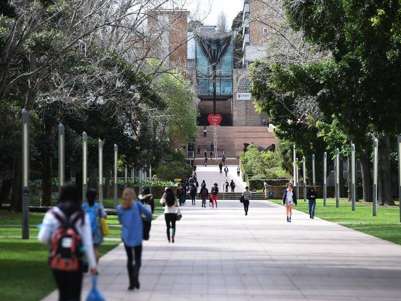 A scholarship program is helping refugee and asylum-seeking students into higher education. (Dean Lewins/AAP PHOTOS)