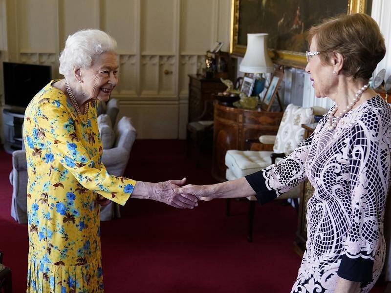 The Queen has received NSW Governor Margaret Beazley during an audience at Windsor Castle.