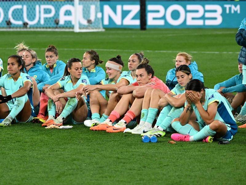 After two fourth-placed finishes, the Matildas will strive for a medal in Paris once they get there. (Darren England/AAP PHOTOS)