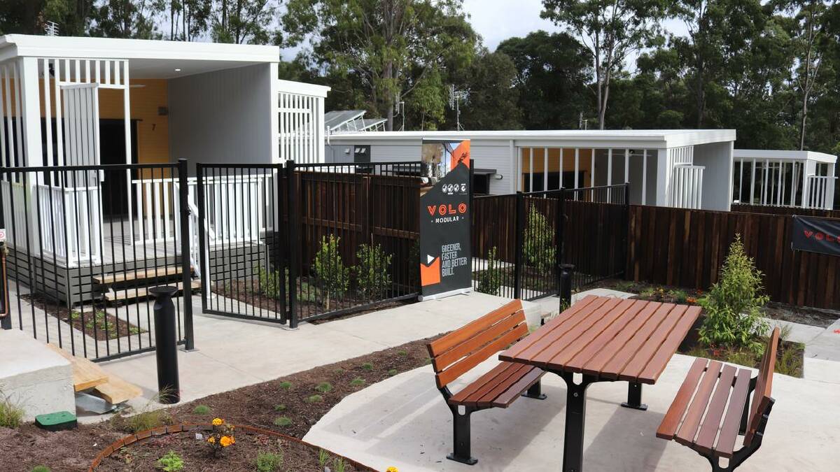 Modular buildings can be pre-fabricated off site and installed within two days. (HANDOUT/QLD DEPARTMENT OF THE PREMIER AND CABINET)
