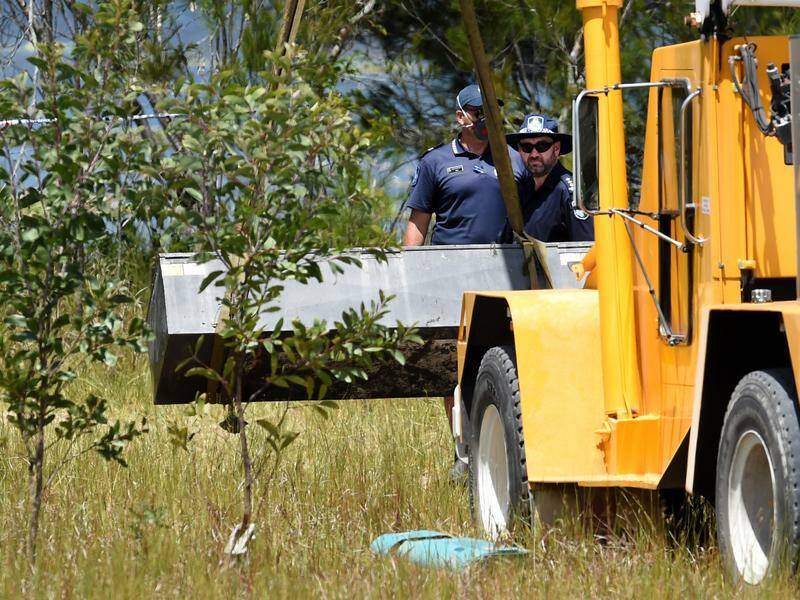 A toolbox with two drug dealers trapped inside was thrown into a lagoon south of Brisbane. Photo: Dan Peled/AAP PHOTOS
