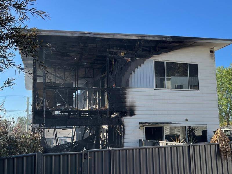 There are fears a range of faulty LG solar batteries could lead to house fires. (HANDOUT/NSW FIRE AND RESCUE)