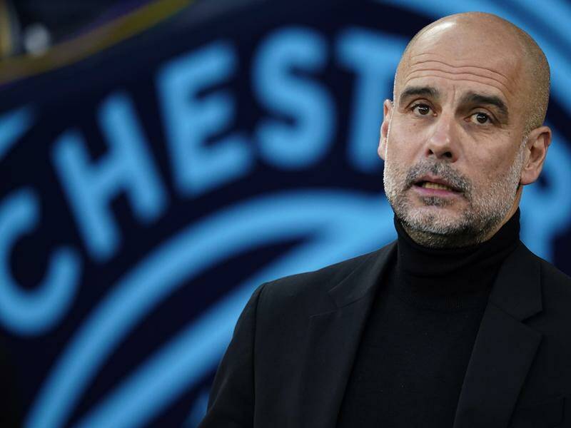 Manchester City's head coach Pep Guardiola may extend his tenure into a 10th year. Photo: AP PHOTO