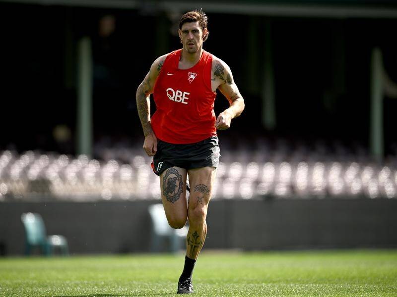 Former Sydney player Sam Naismith is set for a long-awaited return to the AFL with Richmond. (Dan Himbrechts/AAP PHOTOS)
