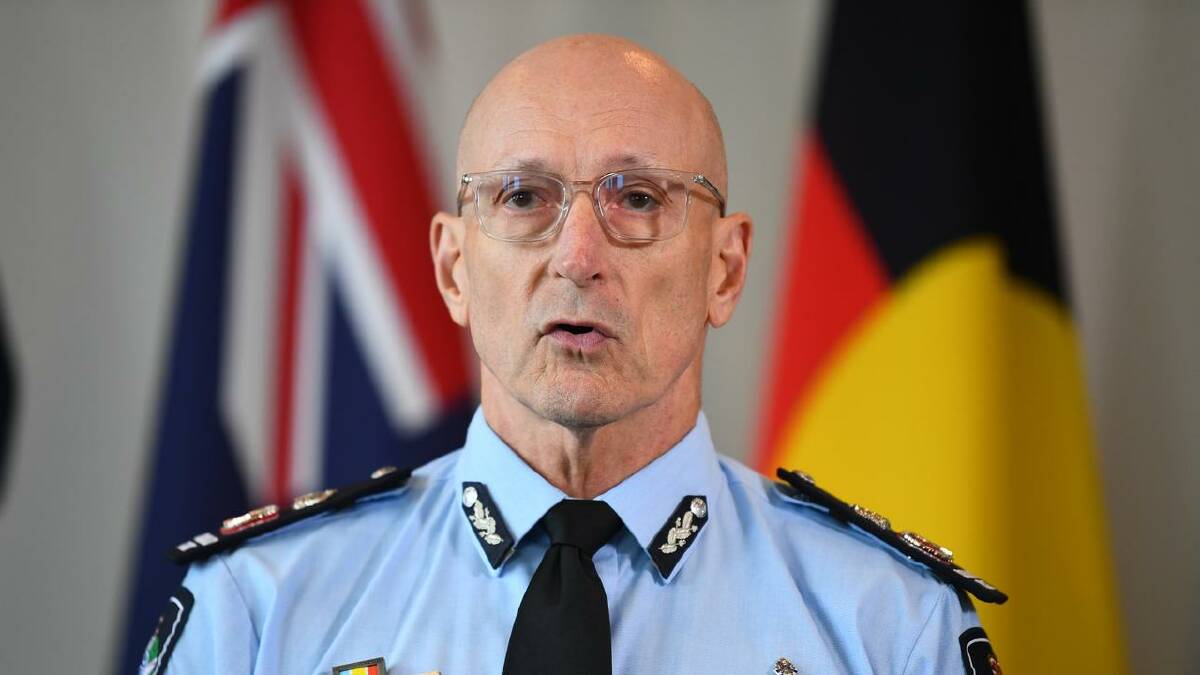 Police Commissioner Steve Gollschewski says he's open to implementing changes. (Jono Searle/AAP PHOTOS)