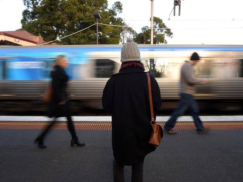 A four-hour stoppage by V/Line workers on December 13 is expected to cause delays for commuters. (Tracey Nearmy/AAP PHOTOS)