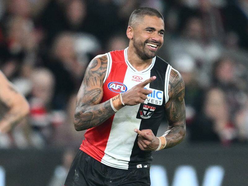 Brad Hill has penned a new deal to keep him in Saints colours until the end of the 2027 season. Photo: Joel Carrett/AAP PHOTOS