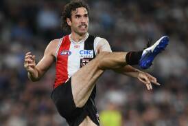 Max King will miss the rest of the season but St Kilda want to keep him for the rest of his career. Photo: Julian Smith/AAP PHOTOS