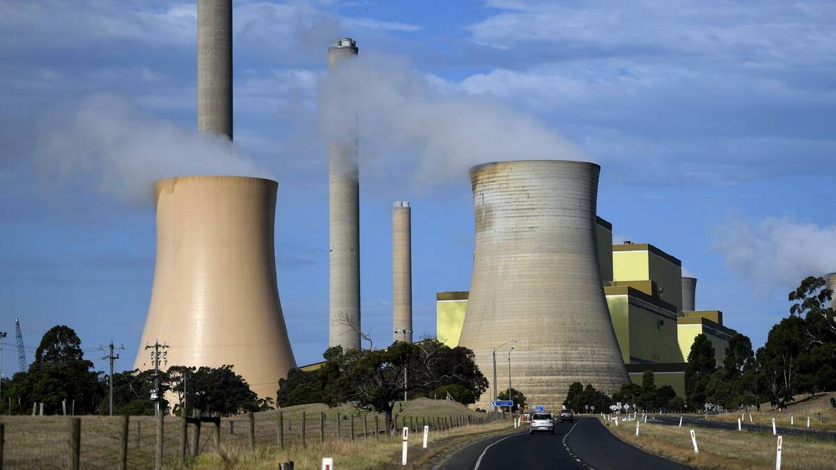 Loy Yang in the Latrobe Valley has been earmarked as a nuclear power site by Mr Dutton. (Julian Smith/AAP PHOTOS)