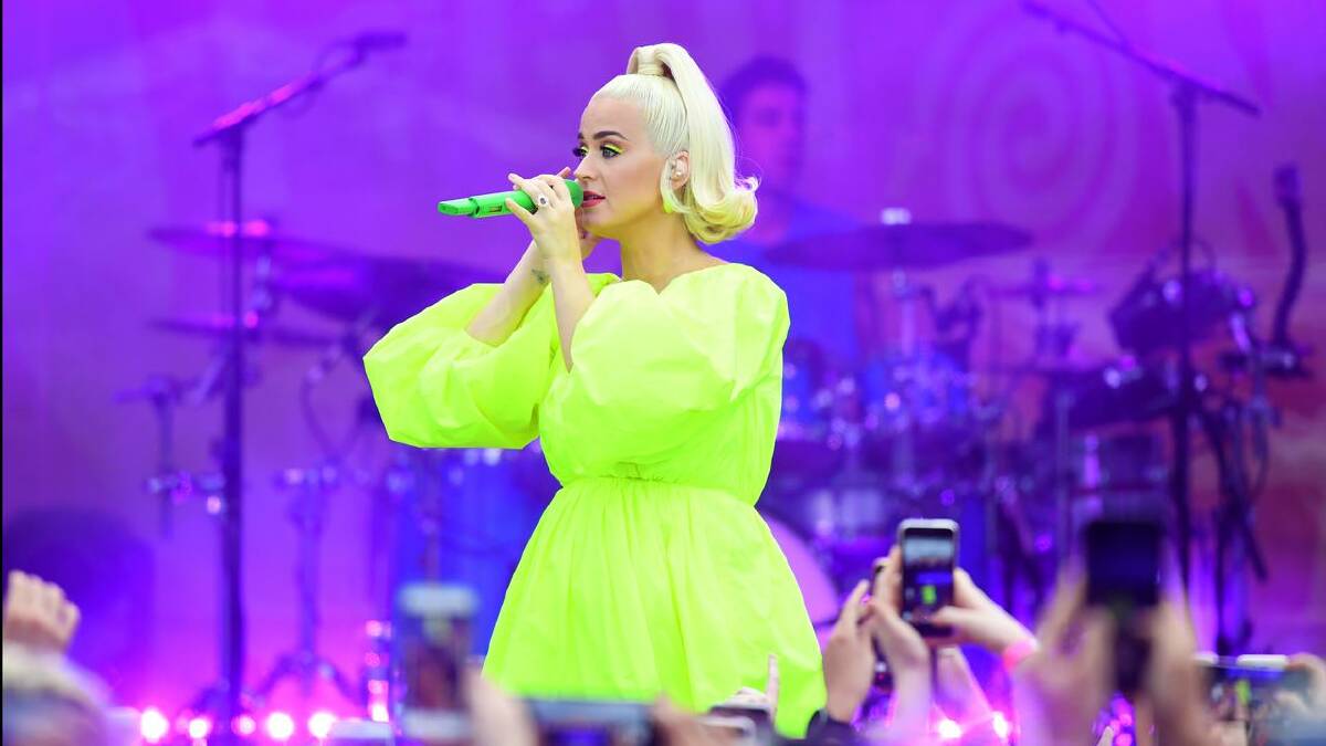 Katy Perry and others signed an open letter calling for AI developers to "stop devaluing music" (James Ross/AAP PHOTOS)