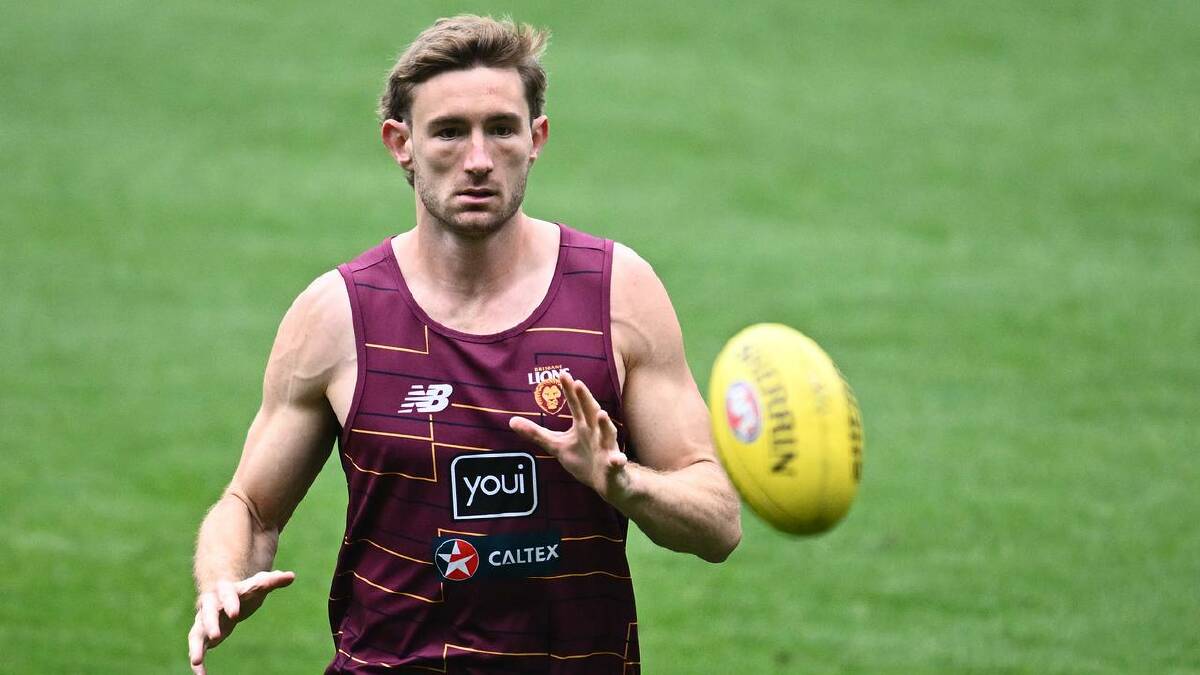 Harris Andrews will sit out Brisbane's round 20 QClash against the Suns. (Joel Carrett/AAP PHOTOS)