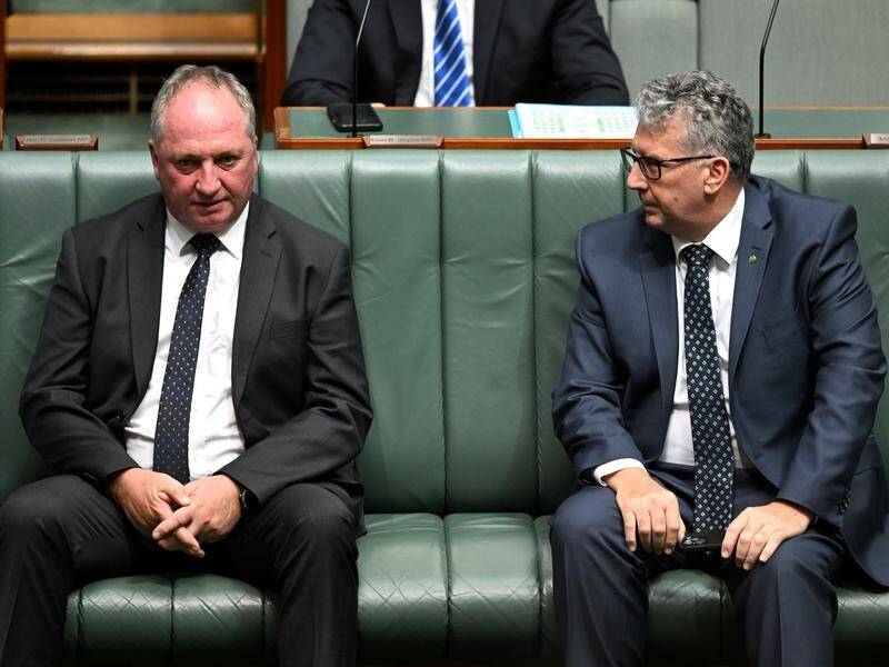 Nationals MP Keith Pitt has defended Barnaby Joyce as one of parliament's strongest performers. (Lukas Coch/AAP PHOTOS)