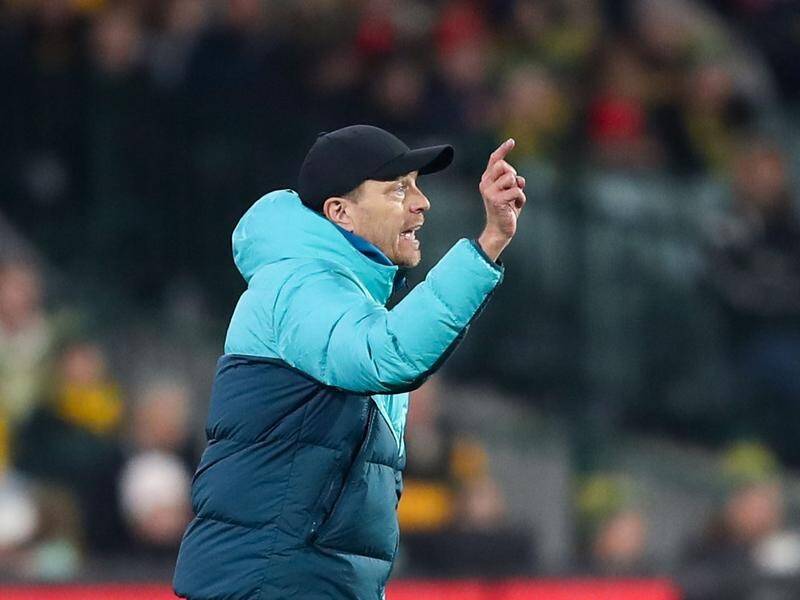 Tony Gustavsson, coach of the Matildas, believes his players can win an Olympic medal in France. (Matt Turner/AAP PHOTOS)