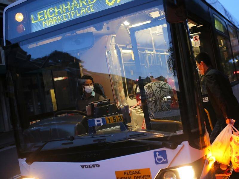 Buses do the "heavy lifting" in NSW public transport but have been underfunded, a report has found. (Steven Saphore/AAP PHOTOS)