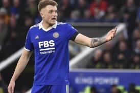Harry Souttar will be delighted to welcome a new coach as he looks to rebuild his Leicester career. (AP PHOTO)
