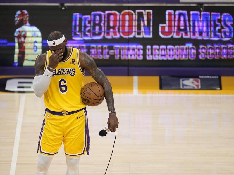 LeBron James in NBA's virus protocols, ruled out for Tuesday game