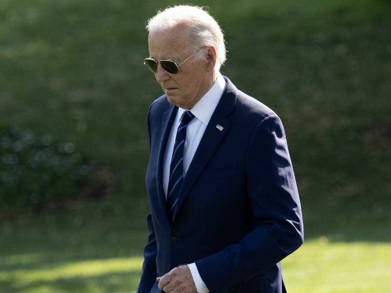 US President Joe Biden has tested positive for COVID-19. Photo: EPA PHOTO