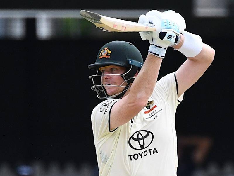 Steve Smith is relishing his new role as an opening batter for the Australian Test team. (Jono Searle/AAP PHOTOS)