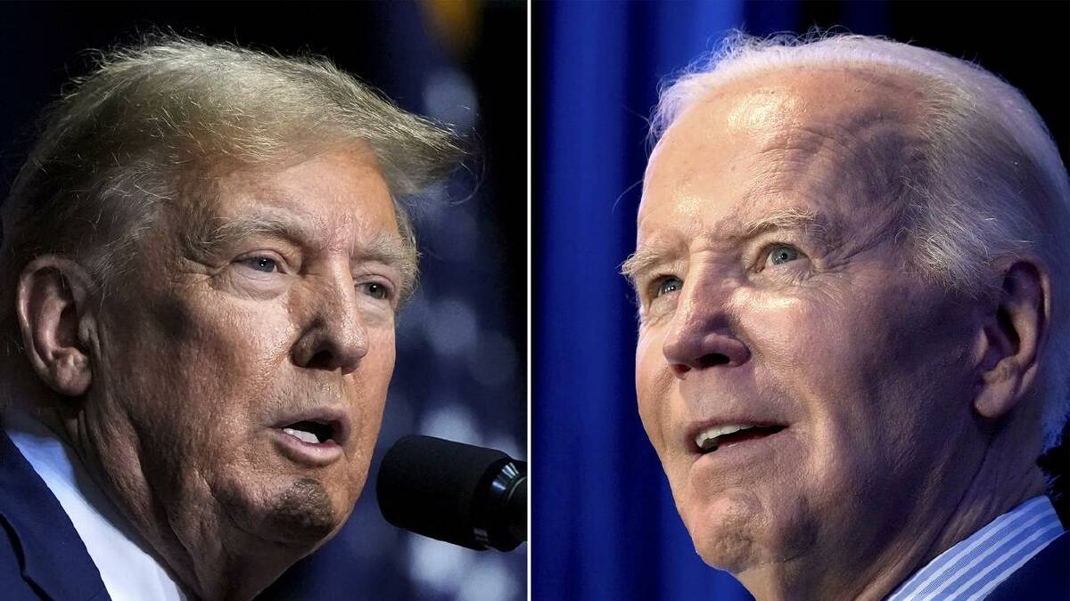 The Biden campaign has backed off from its heavy criticism of Trump since the Pennsylvania shooting (AP PHOTO)